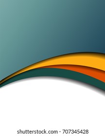Background concept design for brochure or flyer, abstract vector illustration