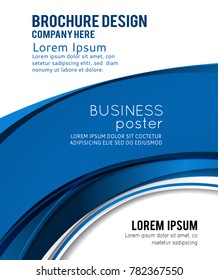 Background concept design for brochure or flyer, abstract vector illustration