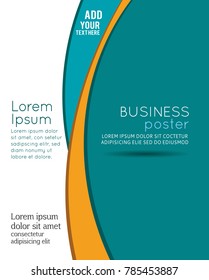 Background concept design for brochure or flyer, abstract vector illustration