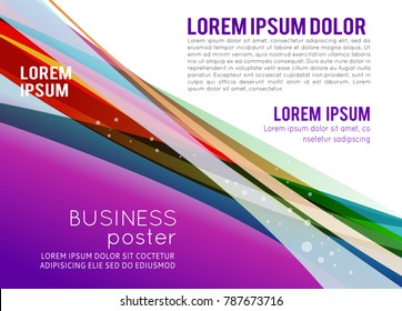 Background concept design for brochure or flyer, abstract vector illustration