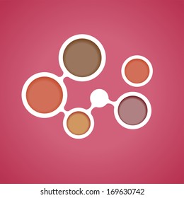 Background concept design for brochure or website