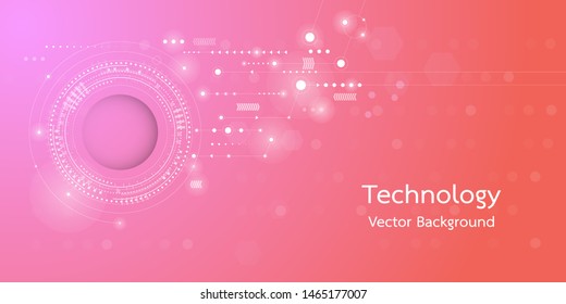 Background conceptual image of digital 3d technology icons.