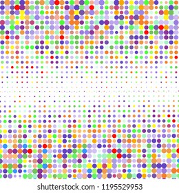 Background of confetti