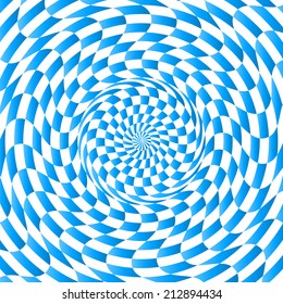 Background consisting of color abstract elements forming a radial pattern. Vector illustration.