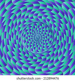 Background consisting of color abstract elements forming a radial pattern. Vector illustration.