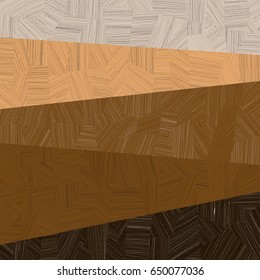 Background consisting of shapes, shades of brown and intersecting their lines
