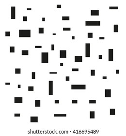 The background consisting of squares and rectangles of different sizes