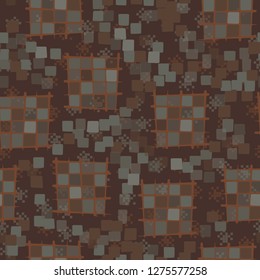 The background consists of broken heptagons.