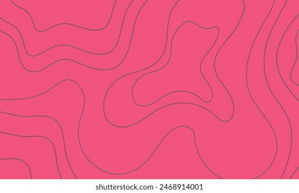 Background Contour lines on topographic maps, geographic map pattern. Vector set of social media stories template with copy space