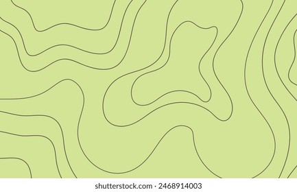 Background Contour lines on topographic maps, geographic map pattern. Vector set of social media stories template with copy space
