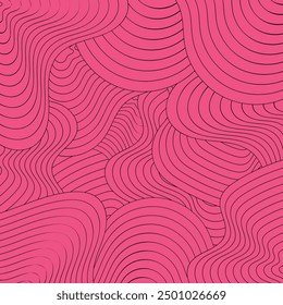 Background Contour lines on topographic maps, geographic map pattern. Vector set of social media stories template with copy space