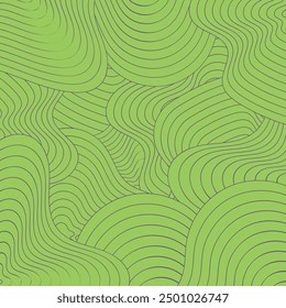 Background Contour lines on topographic maps, geographic map pattern. Vector set of social media stories template with copy space