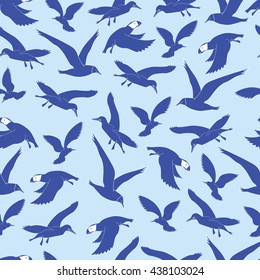 Background The contour of the sea birds.