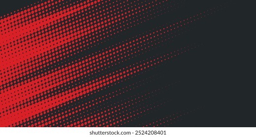 Background, contrast red and black color abstract template for business design. Technology style.