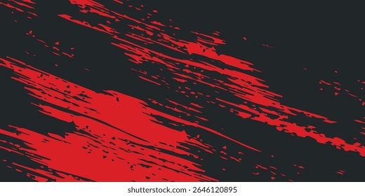 Plano de fundo, contraste vermelho e preto modelo abstrato cor para design de negócios. Estilo de tecnologia. tecnologia grunge vetor eps10