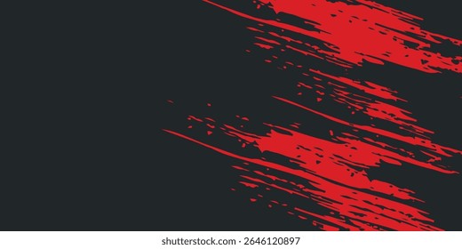 Plano de fundo, contraste vermelho e preto modelo abstrato cor para design de negócios. Estilo de tecnologia. tecnologia grunge vetor eps10