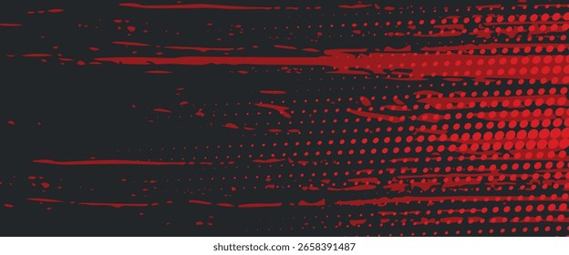 Plano de fundo, contraste vermelho e preto modelo abstrato cor para design de negócios. Estilo de tecnologia. Você pode usá-lo para publicidade, cartazes esportivos, modelos, apresentações de negócios.