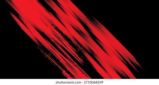 Plano de fundo, contraste vermelho e preto modelo abstrato cor para design de negócios.	
