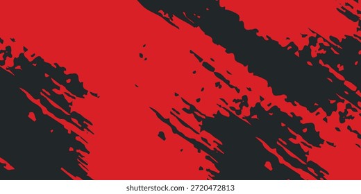 Fondo, contraste de color rojo y negro Plantilla abstracta para el diseño de negocios. Estilo de Tecnología. 