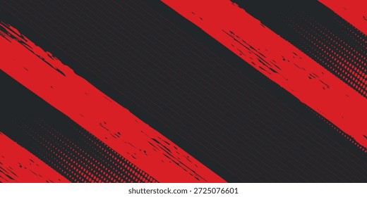 Fondo, contraste de color rojo y negro abstracto moderno.
