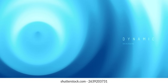 Background with convex forms and ripple effect. Vibrant trendy texture, with blending colors. Vector illustration for cover, card, postcard, interior design, banner, poster, brochure or presentation.