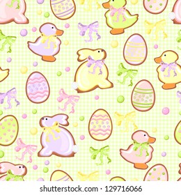 background with cookie green