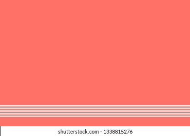 
Background coral at the bottom of several parallel lines. Suitable for desktop, print, decoration, cards, invitations, weddings.