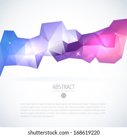 background corporate abstraction 3d vector geometrical multicolored background background corporate line white star colourful abstract scene numeric fashionable graceful site employment blue fancy lig