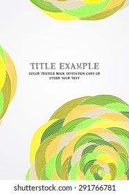 background for cover album, book, invitation or etc.