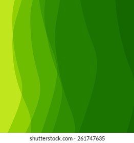 background for the cover of Billboard with green waves for the cover of presentations