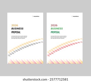 Background Cover Design with Corporate Cover Design Print Template. .eps