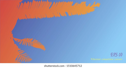 Background for cover. Vector graphics. Creative vector background for banner and flyer. Vector abstract background. EPS-10. Design background. Designer decorative cover