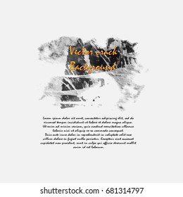 Background of cracks for design. Concept of abstract background from textures of cracks and scratches. Vector illustration