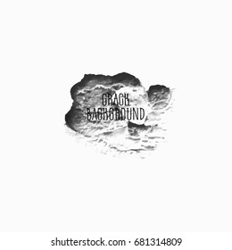 Background of cracks for design. Concept of abstract background from textures of cracks and scratches. Vector illustration