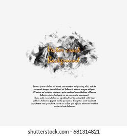 Background of cracks for design. Concept of abstract background from textures of cracks and scratches. Vector illustration