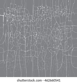 Background cracks in the old wall. Abstract pattern design grunge texture.