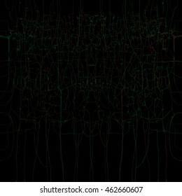 Background cracks in the old wall. Abstract pattern design grunge texture.