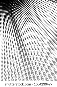 
background created by transitions from small to large