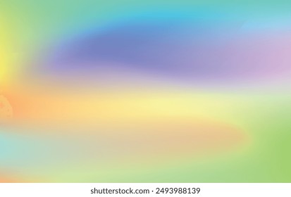 Background created with harmonious colors intertwined with each other