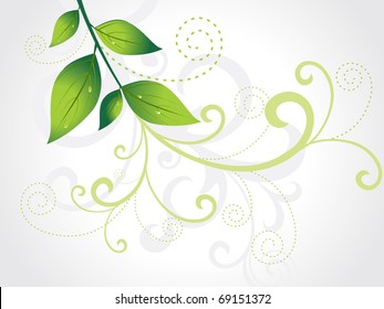 fundo com padrão floral criativo fundo natureza