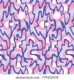 background of curly blue blue figures
