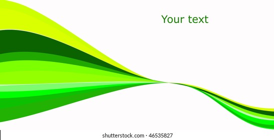 background curve abstract color card
