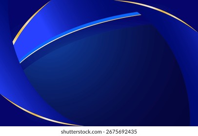 background with curve pattern and blue color. vector illustration