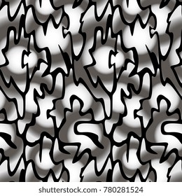 background of curved gray shapes