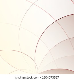 Background of curved lines intersect the figure. The overlapping curves of the map background simple design. Modern vector graphics with curved lines. Lightweight design