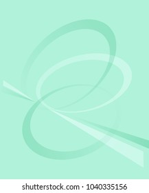  Background of curved lines of ovals.
