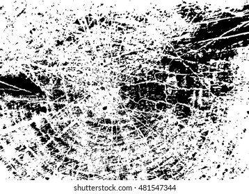 background cut down tree. Vector