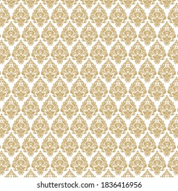 background damask floran ornament seamles pattern