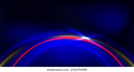 background a dark blue background with bright highlights