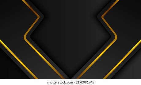 Hintergrundbilder für dunkle goldene Vektorgrafiken